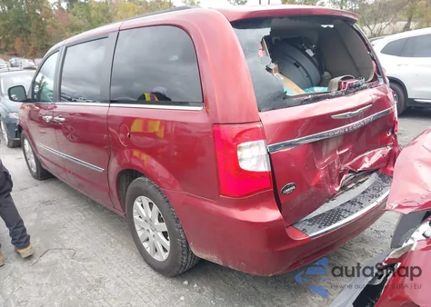 2012 Chrysler Town & Country Touring-L z USA, uszkodzony, nr VIN 2C4RC1CG6CR314193